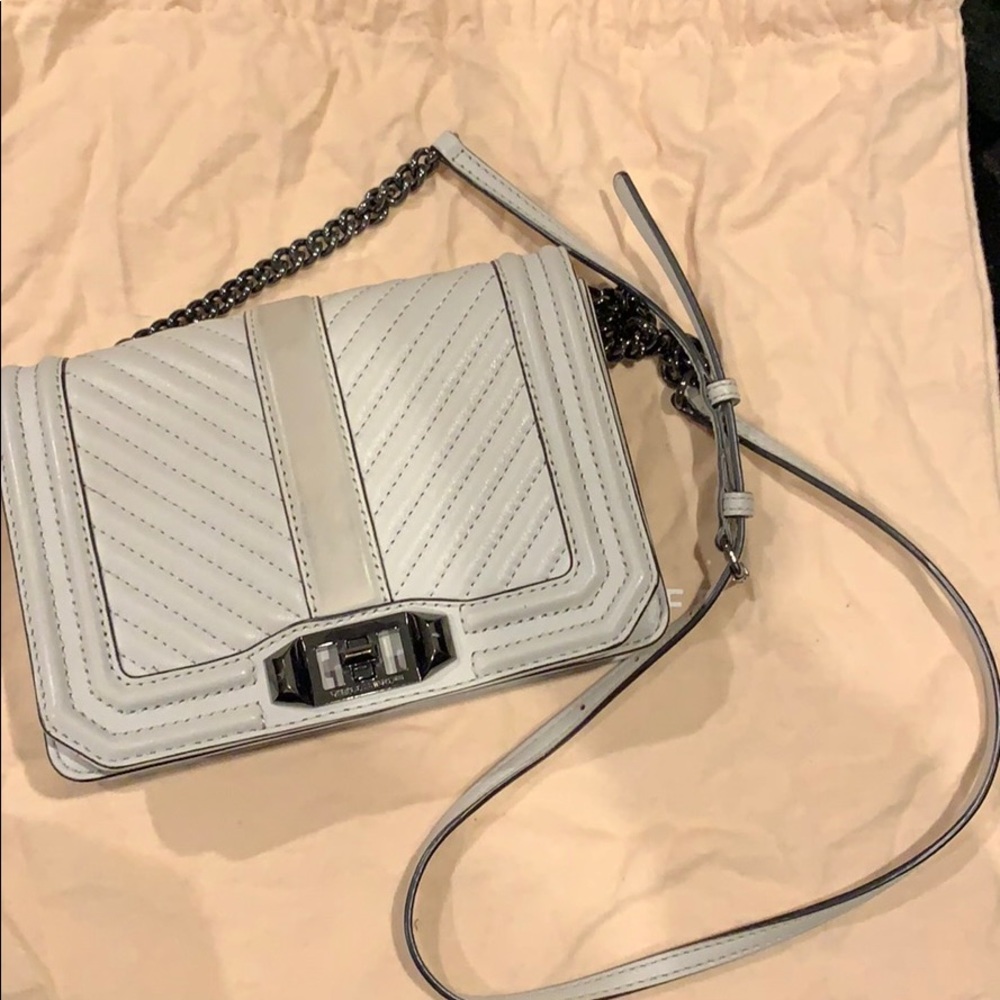 Tan Rebecca minkoff crossbody